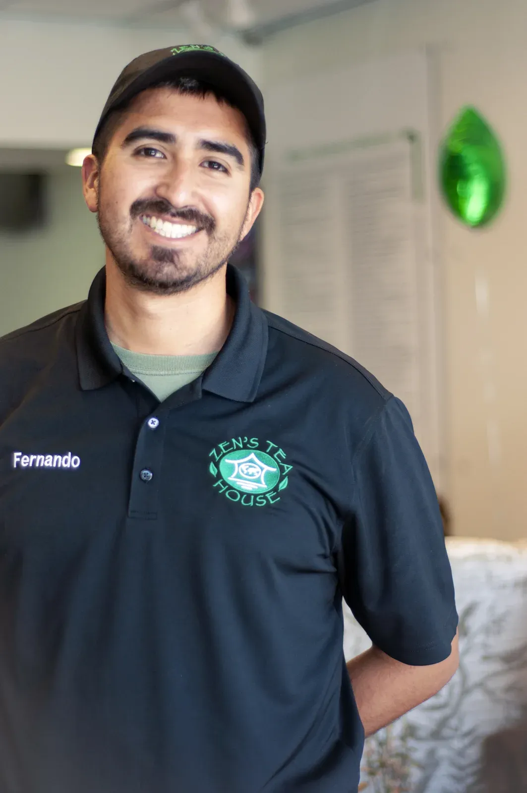 Fernando Lopez, founder and CEO of Zen’s Tea House
